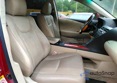 2010 Lexus Rx 350 from USA, damaged, VIN 2T2ZK1BA4AC029940